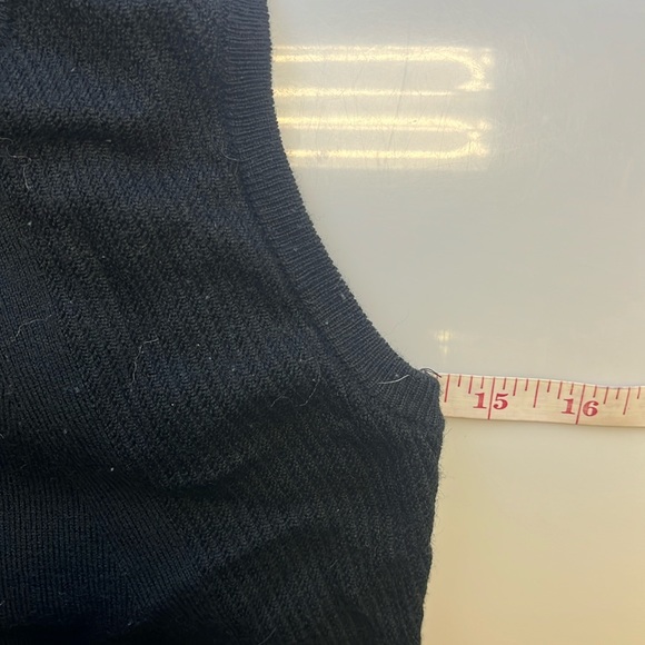 Athleta Extra Fine Merino Wool River Rib Sweater Dress N150-35 - Picture 6 of 8